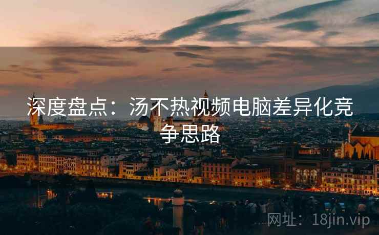 深度盘点：汤不热视频电脑差异化竞争思路