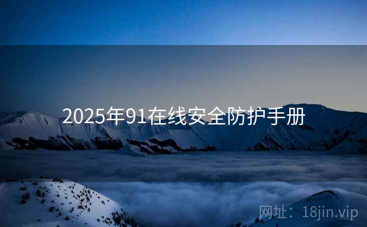 2025年91在线安全防护手册